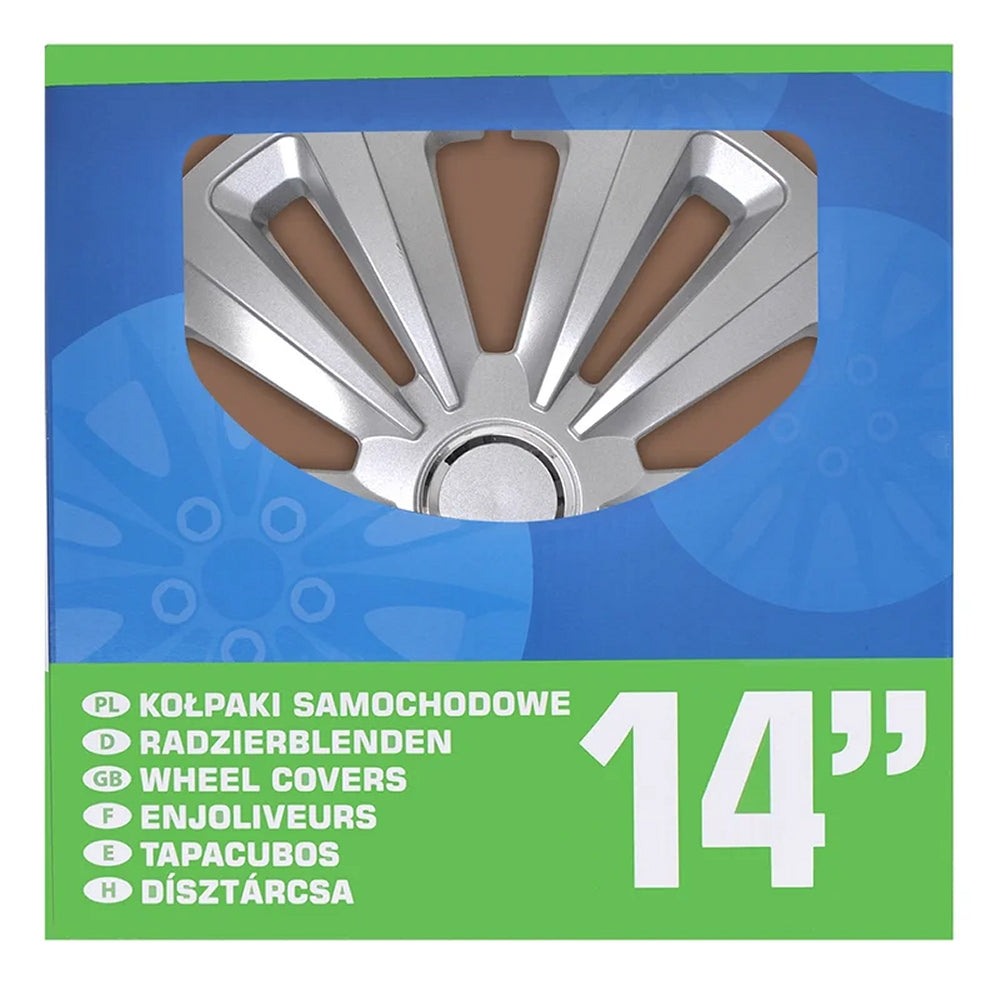 ProPlus 310832S Satz Radblenden Radkappen Terra 14 Zoll 4 Stück