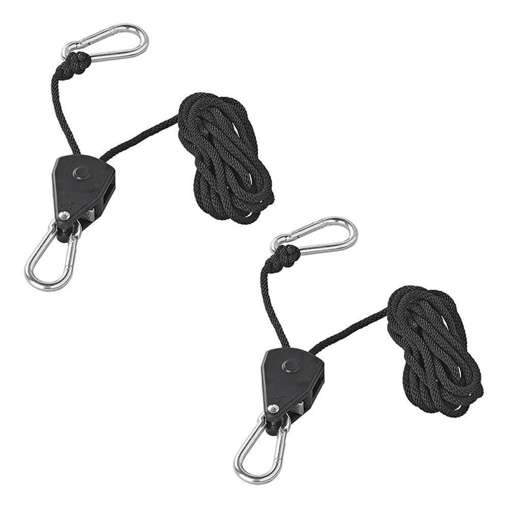 Edelstahl Umlenkrolle M25 150 Kg 4-teiliges Flaschenzug-Set – 2 Umlenkrollen M25 2 Karabiner M6, Edelstahl, Tragkraft 150 Kg, Für Sonnensegel Und Mehr