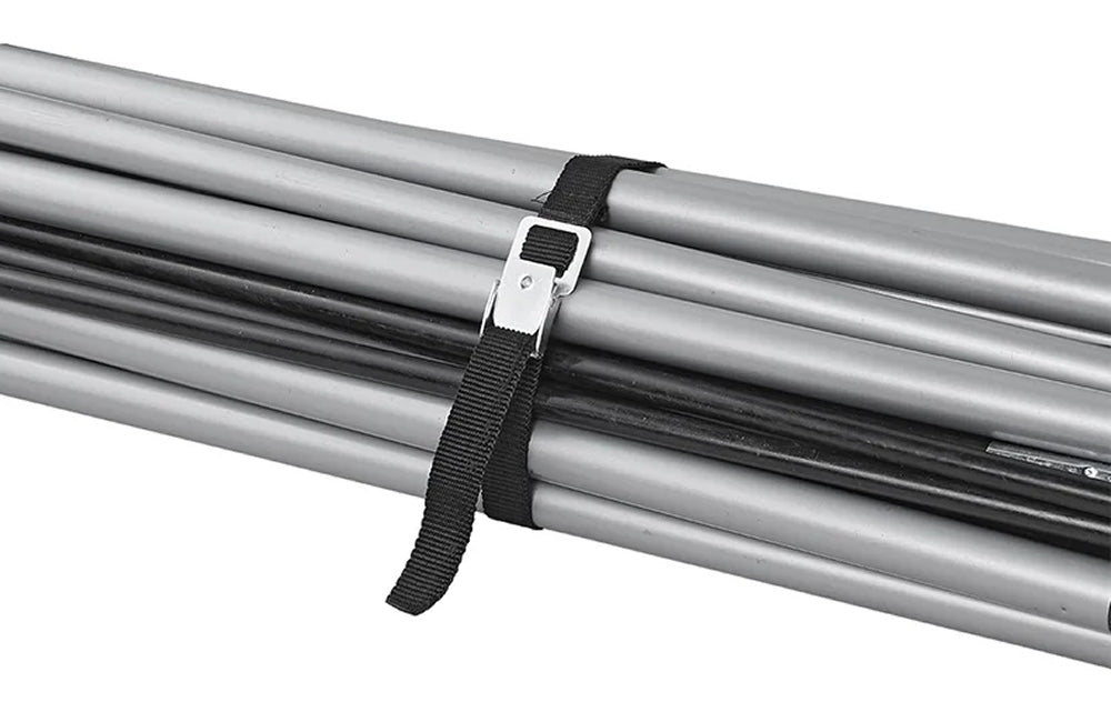 ProPlus 321289 Set Spannriemen mit Metallschnalle Breite 18mm Länge 50cm 2 Stück