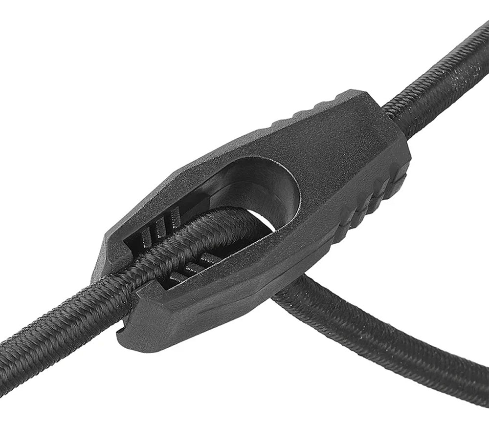 ProPlus 321385 4 Stück Befestigungskordel elastisch 50cm verstellbar