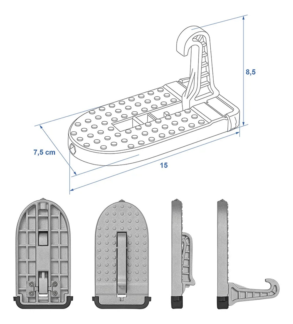 ProPlus 330050 Autotürstufe Trittstufe Türpedal Autozubehör