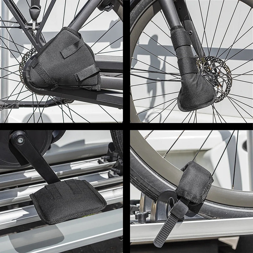 ProPlus 330284 Fahrradschutz Set 7 teilig für Fahrradträger Schutzset