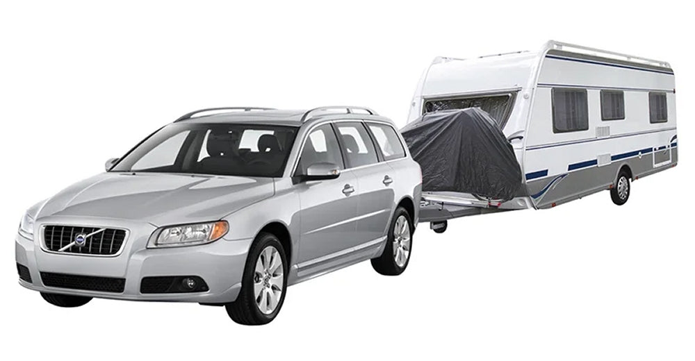 ProPlus 330289 Fahrradschutzhülle für 2 Fahrräder für die Deichselmontage