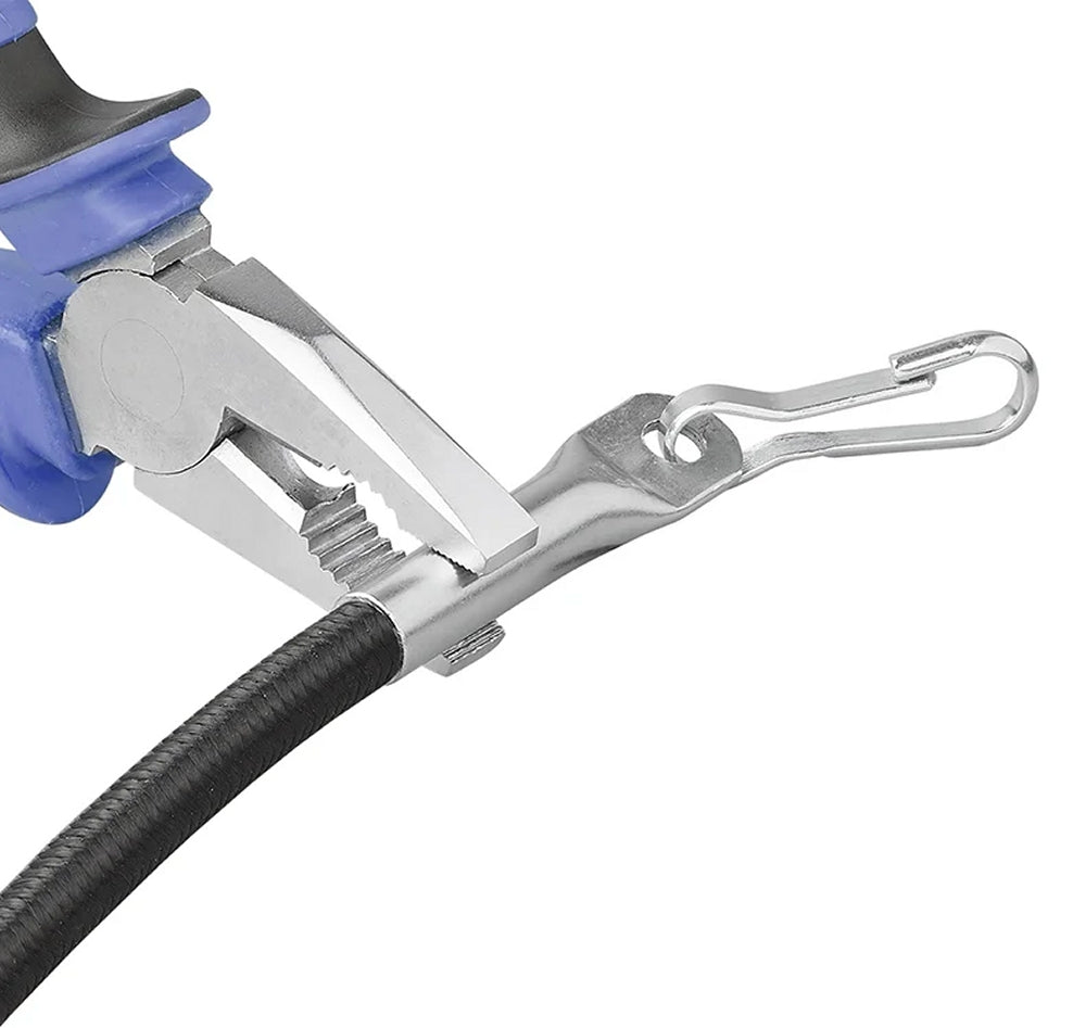 ProPlus 340706AC02 10 Stück Seil Endverschluß Ø8mm mit Simplexhaken