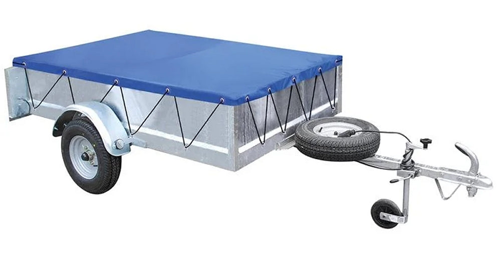 ProPlus 340814 Anhänger Flachplane mit Gummigurt 2075x1140x50mm Ladungssicherung