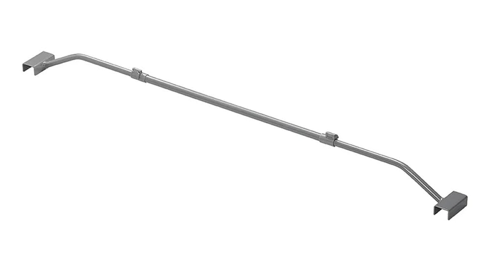 ProPlus 340914V01 Flachplanenbügel Metall verstellbar 100-155cm für Anhängerplane