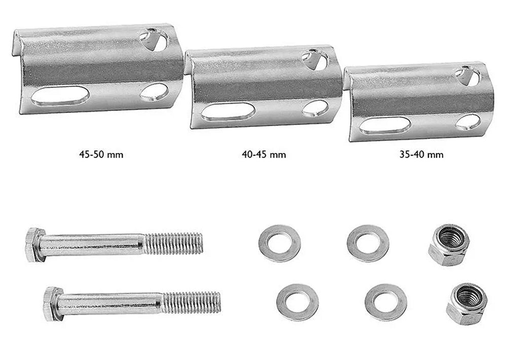 ProPlus 341044 Kugelkupplung rund Stahl 35-50mm Anhängerkupplung gebremst