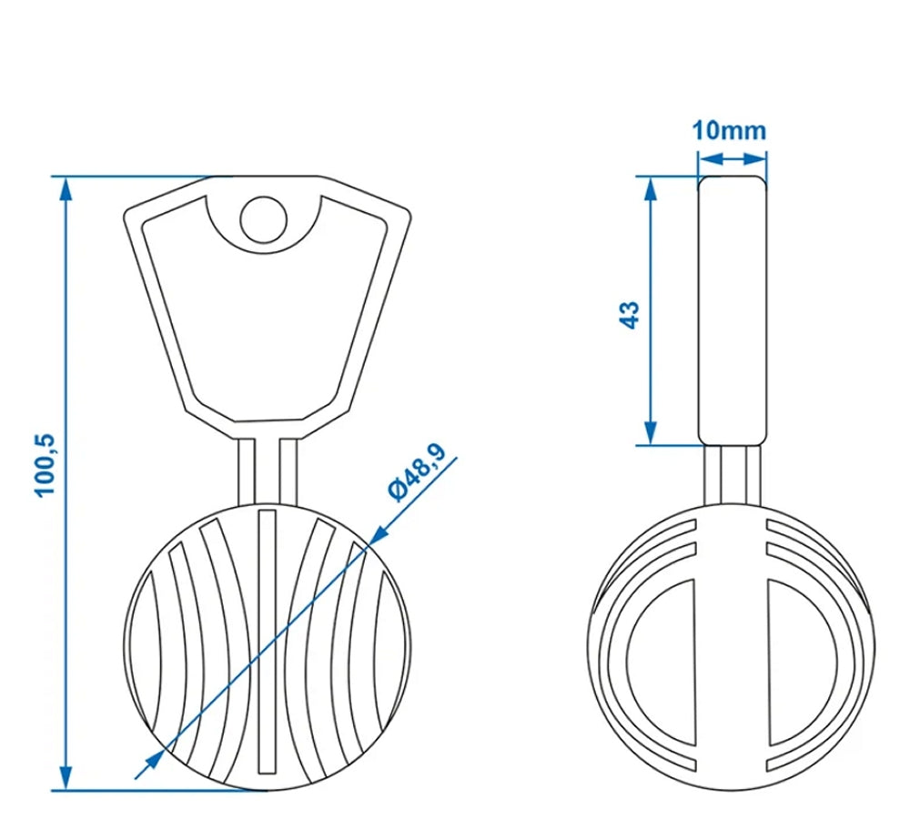 ProPlus 341070 Safety-Ball Anti Diebstahl Ball für Anhängerkupplung PkW
