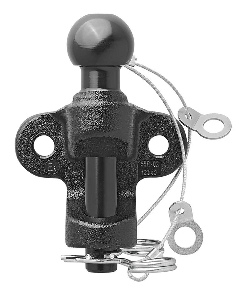 ProPlus 341213V02 Anhängerkupplung schwarz zweifach Ausführung max. 3,5t D-Wert 17,2kN