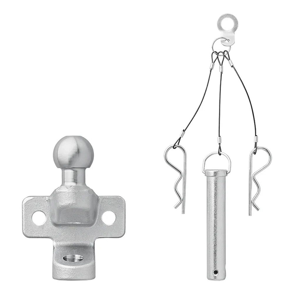 ProPlus 341216V02 Anhängerkupplung silber zweifach Ausführung max. 3,5t D-Wert 21kN