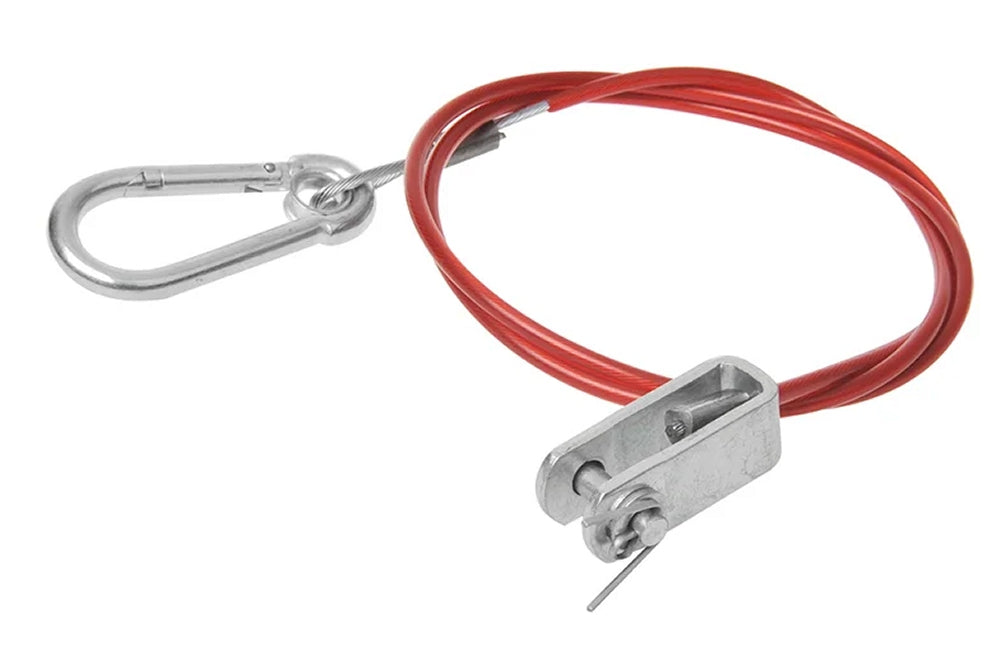 ProPlus 341303 Abreißseil 1m mit Gabelkopf für Anhängerkupplung