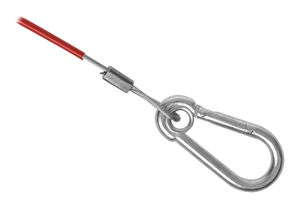 ProPlus 341303 Abreißseil 1m mit Gabelkopf für Anhängerkupplung