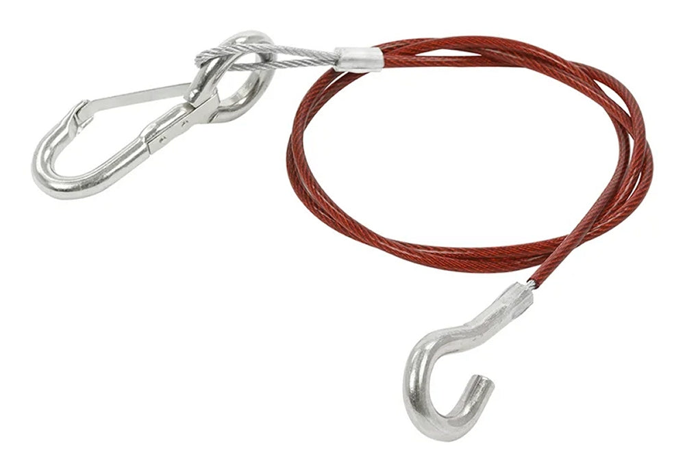 ProPlus 341305 Abreißseil 1,0m mit Haken für Anhängerkupplung