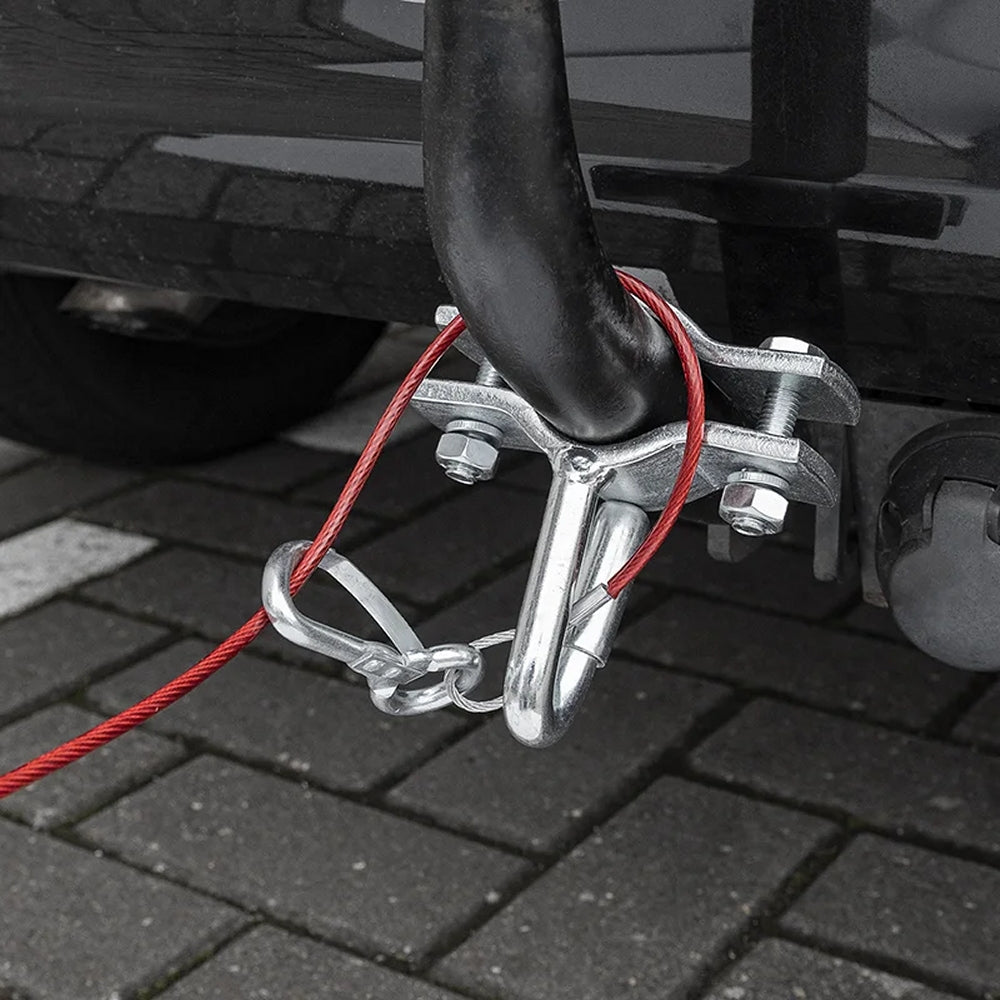 ProPlus 341305 Abreißseil 1,0m mit Haken für Anhängerkupplung