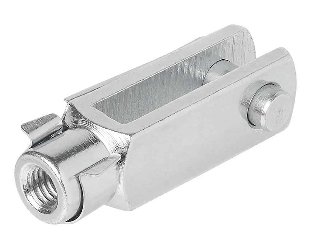 ProPlus 341309 2 Stück Gabelkopf M8 58mm Verbindungselement Bremsseile