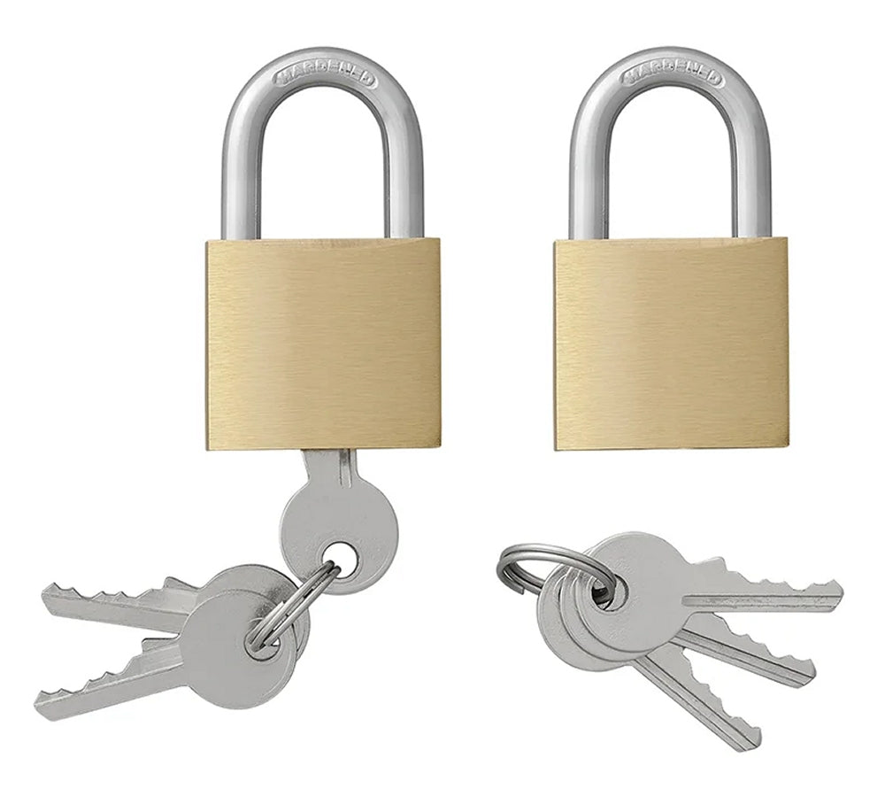 ProPlus 341313 Vorhängeschloss 3 Schlüssel 30mm Messing
