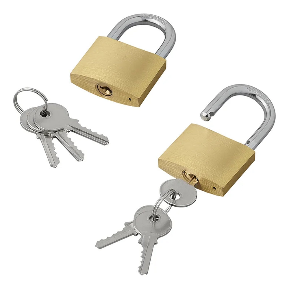 ProPlus 341314 Vorhängeschloss 3 Schlüssel 40mm Messing