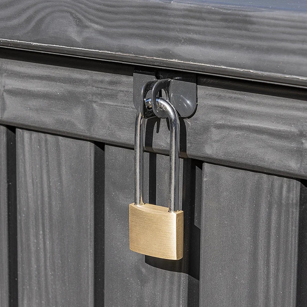 ProPlus 341316 Vorhängeschloss 3 Schlüssel 40mm Messing mit langem Bügel 75mm