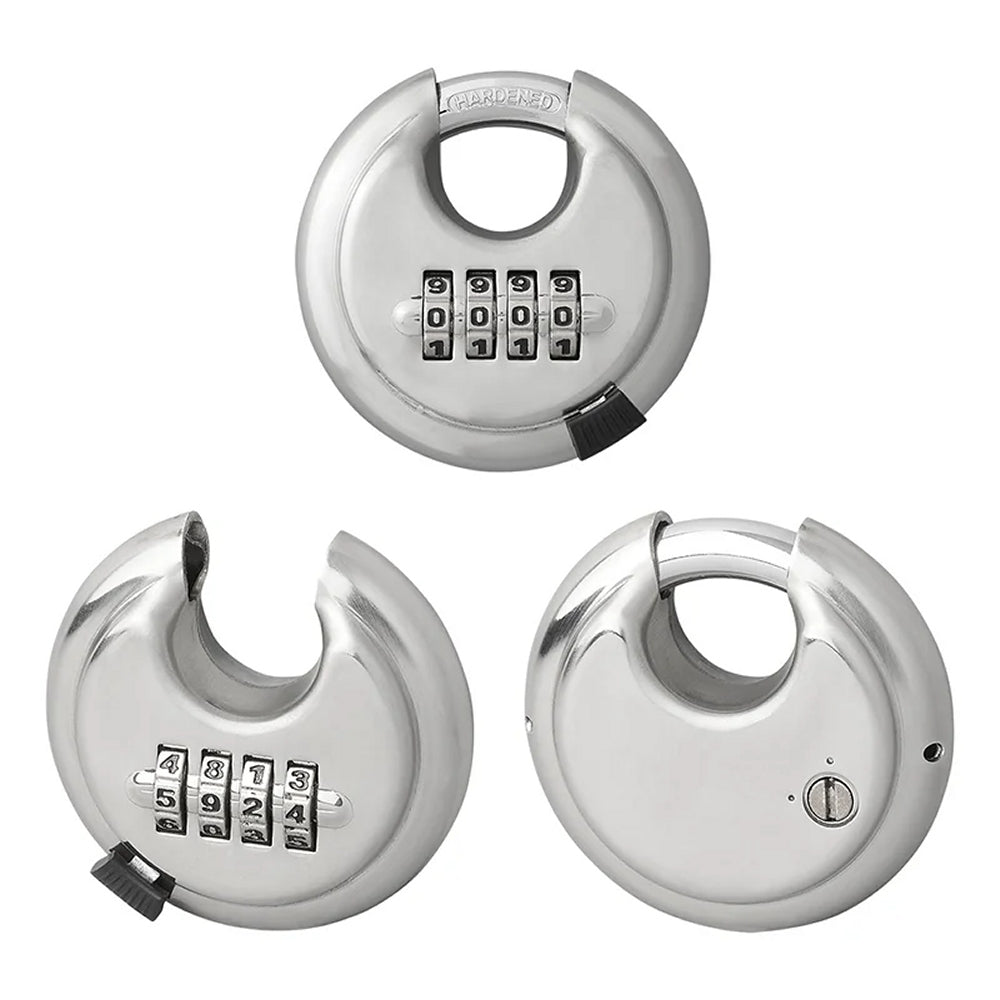 ProPlus 341317 Rundbügel Vorhängeschloss Zahlenkombination 4stellig