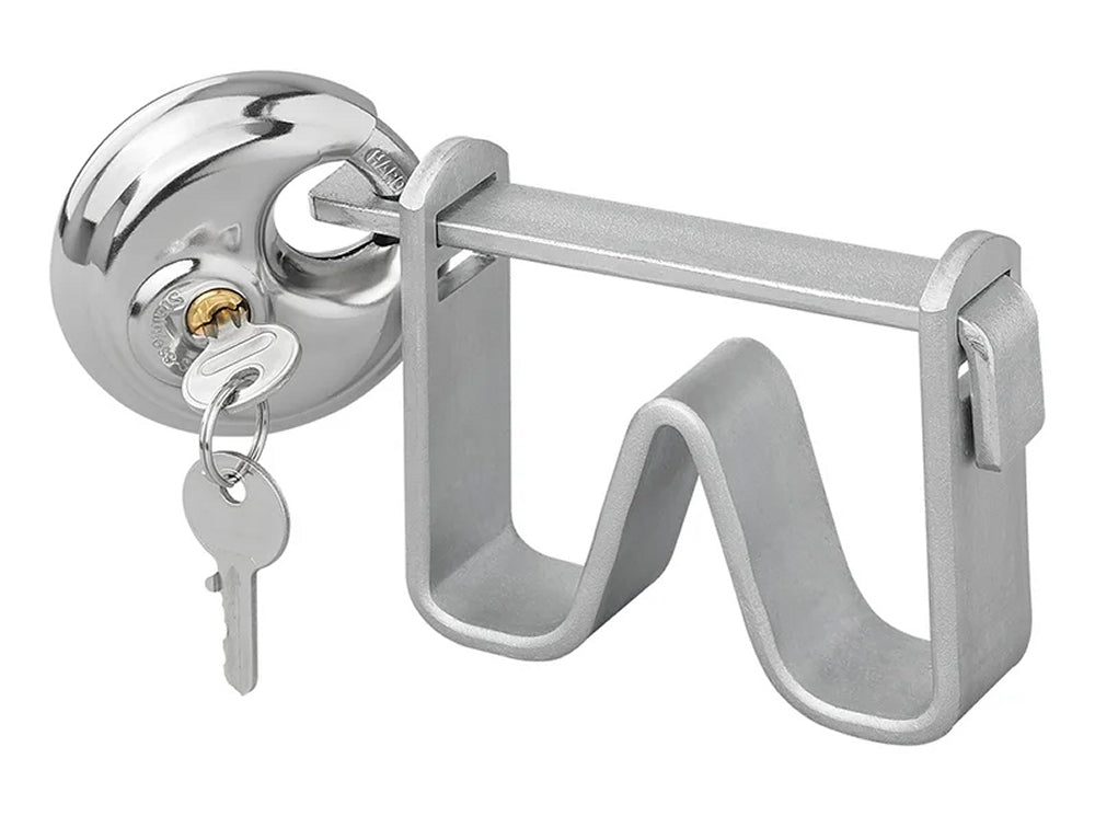 ProPlus 341323 Kupplungsschloss Bügelmodell mit Rundbügel Vorhängeschloss