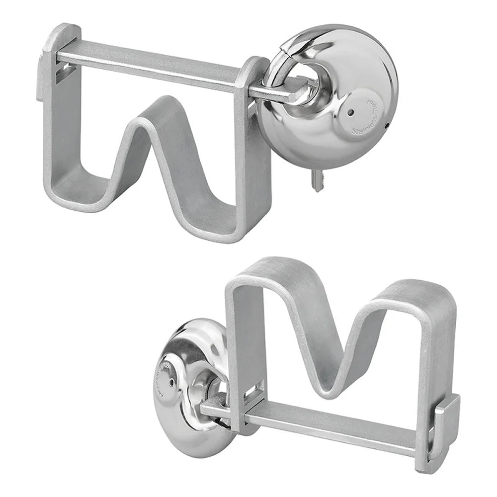 ProPlus 341323 Kupplungsschloss Bügelmodell mit Rundbügel Vorhängeschloss