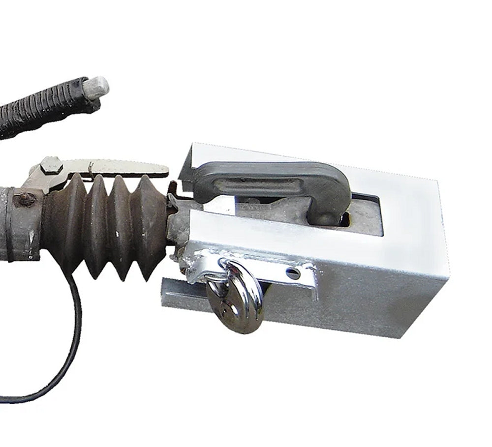 ProPlus 341325S Kastensicherung Diebstahlsicherung für Anhänger mit Schloss