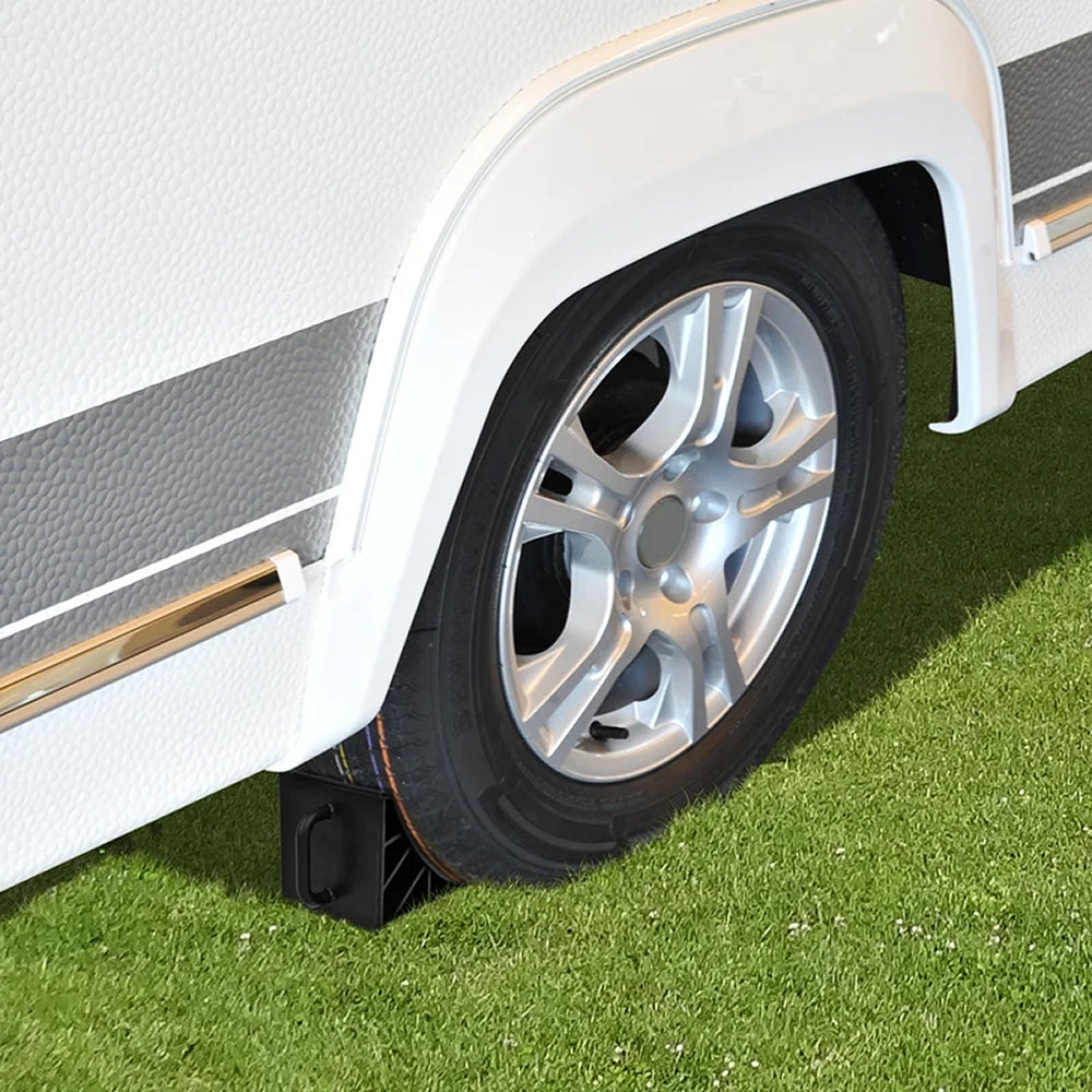 ProPlus 341342 Unterlegkeil Kunststoff Schwarz mit Griff