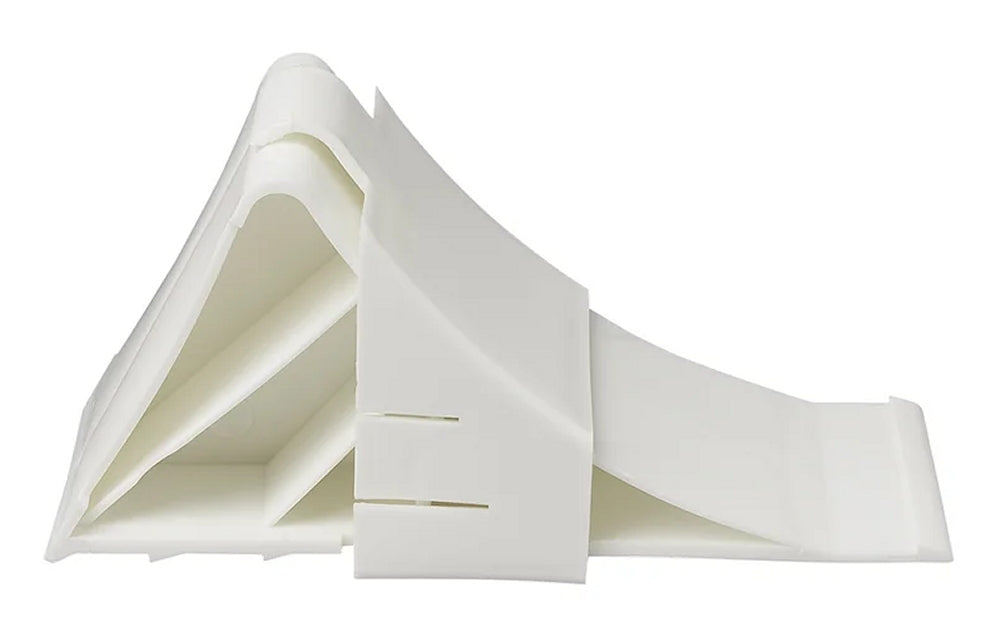 ProPlus 341343WH Unterlegkeil Kunststoff Weiß mit Halter