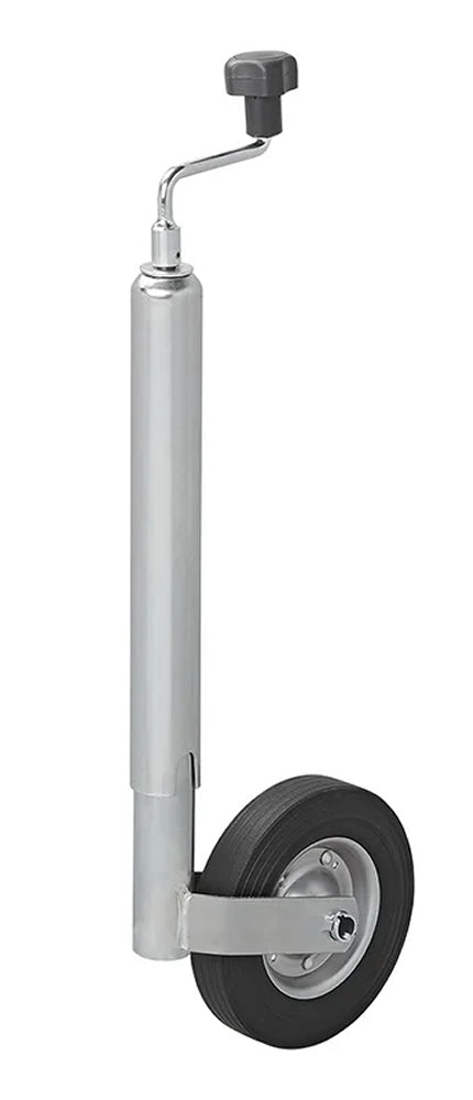 ProPlus 341501 Stützrad 48mm Metallfelge mit Vollgummireifen 200x50mm