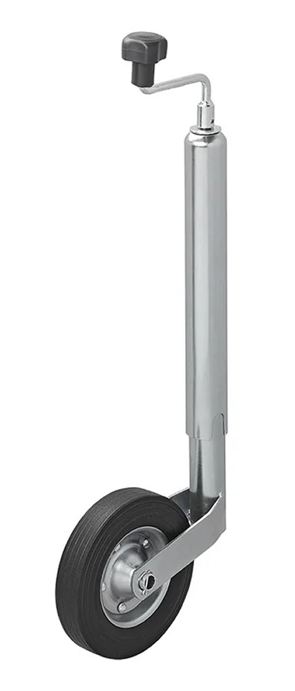 ProPlus 341501 Stützrad 48mm Metallfelge mit Vollgummireifen 200x50mm