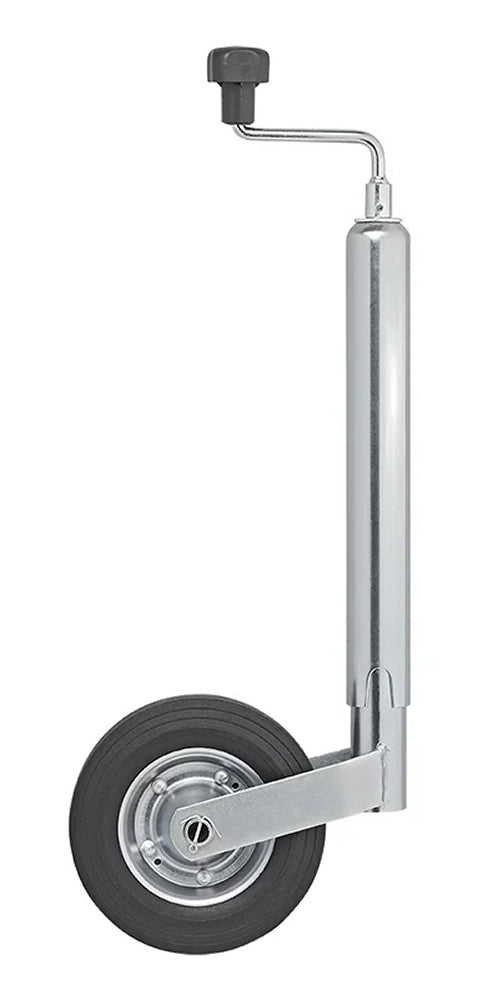 ProPlus 341501 Stützrad 48mm Metallfelge mit Vollgummireifen 200x50mm