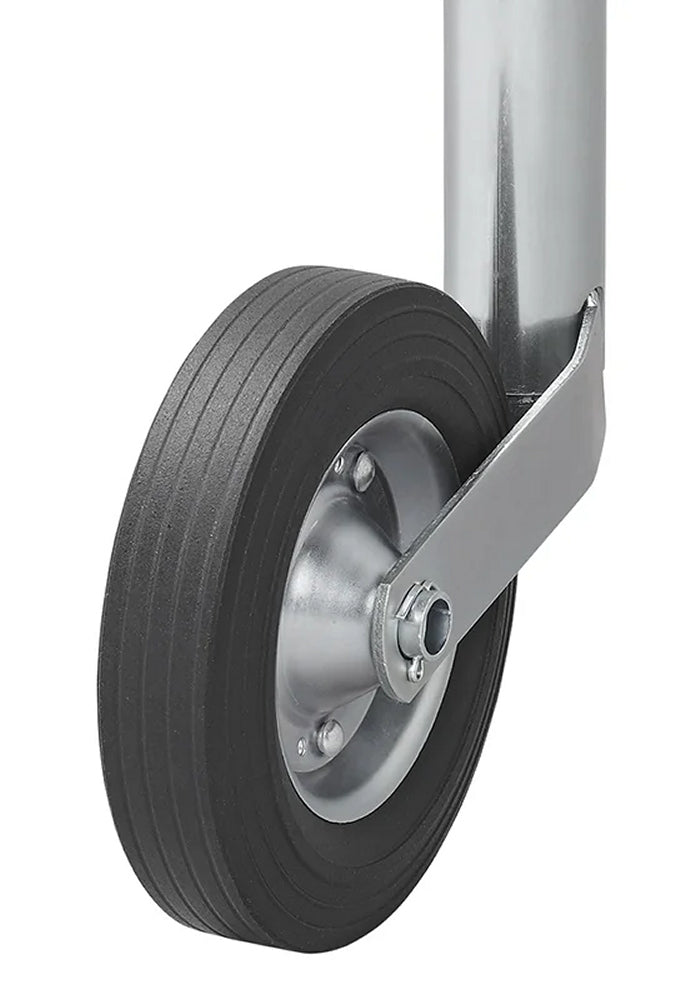 ProPlus 341501 Stützrad 48mm Metallfelge mit Vollgummireifen 200x50mm