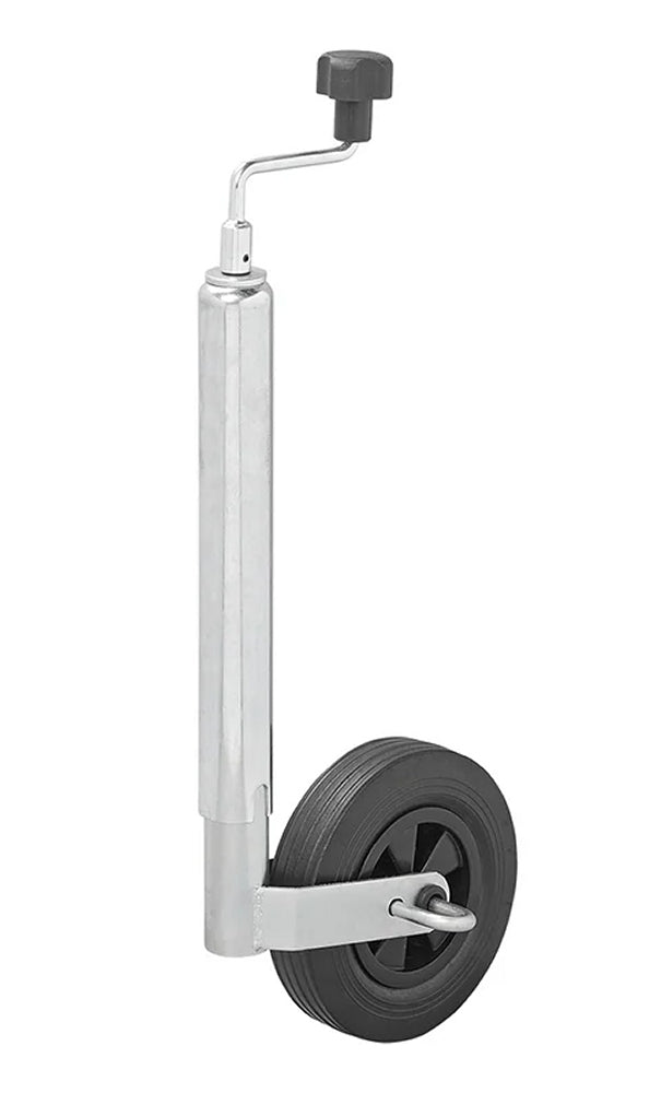 ProPlus 341501V01 Stützrad 48mm Kunststofffelge mit Vollgummireifen 200x 50mm Bremsfunktion