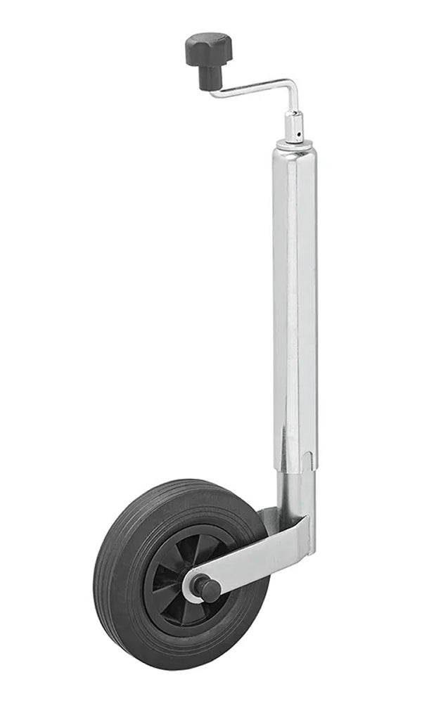 ProPlus 341501V01 Stützrad 48mm Kunststofffelge mit Vollgummireifen 200x 50mm Bremsfunktion