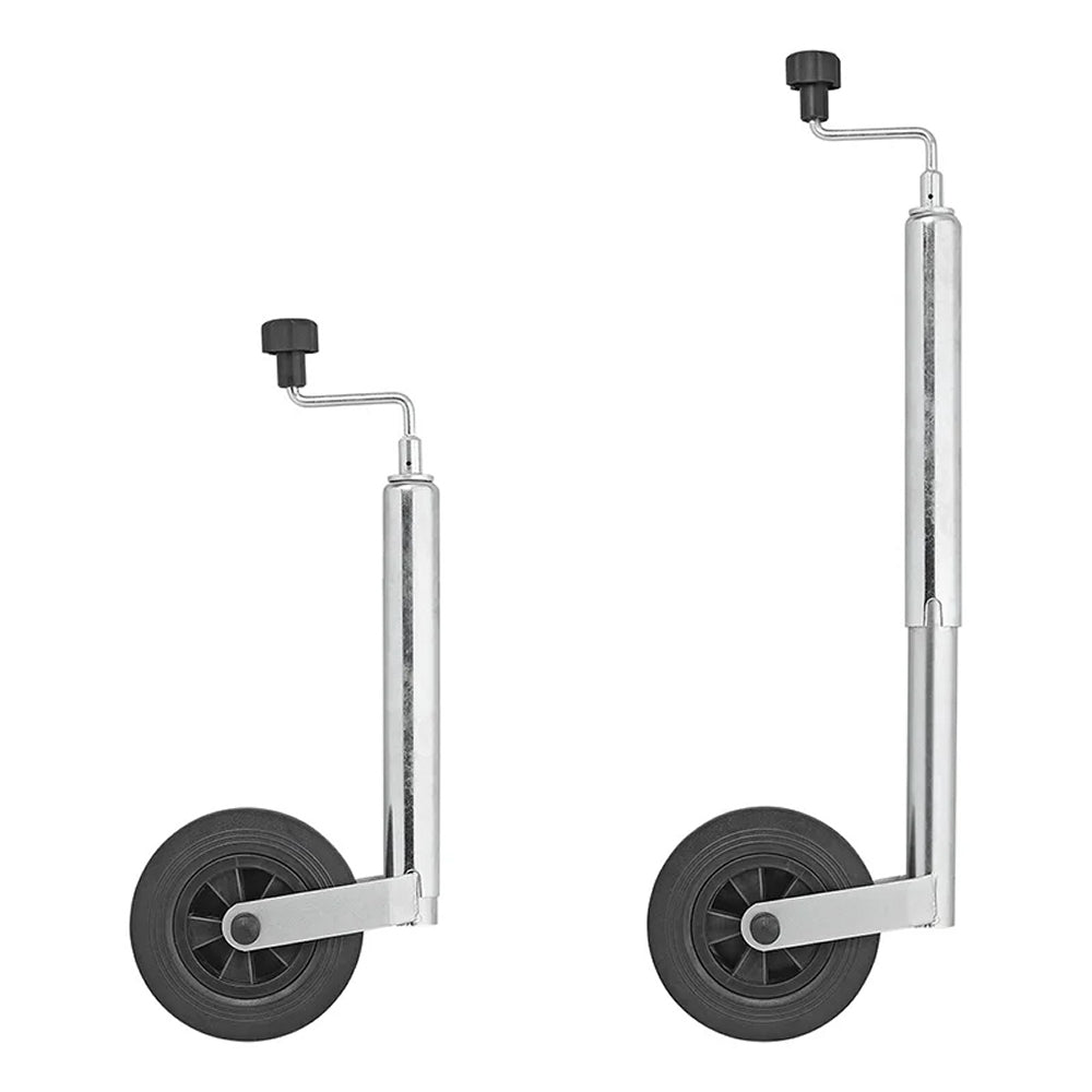 ProPlus 341501V01 Stützrad 48mm Kunststofffelge mit Vollgummireifen 200x 50mm Bremsfunktion