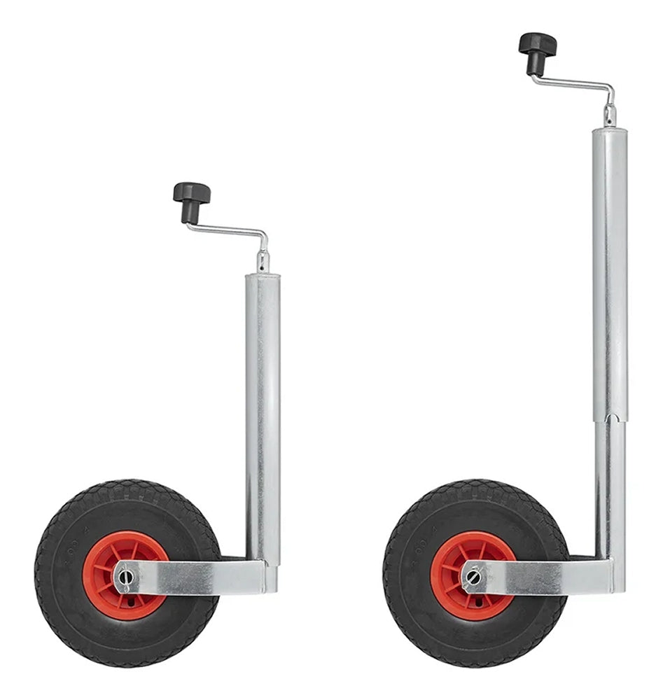 ProPlus 341503PU Stützrad 48mm Kunststofffelge mit PU Reifen 260x85mm