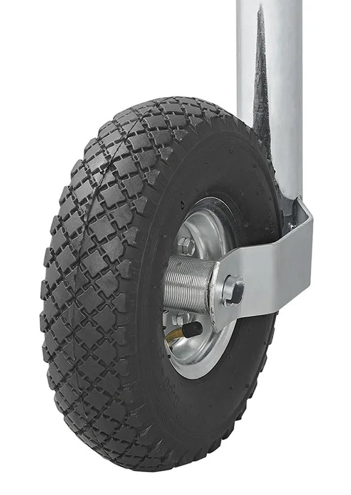 ProPlus 341507 Stützrad 48mm Metallfelge mit Luftreifen 260x85mm