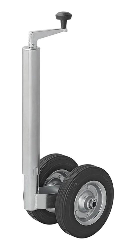 ProPlus 341508V01 Stützrad 48mm mit Vollgummireifen aus Naturkautschuk 200x50mm