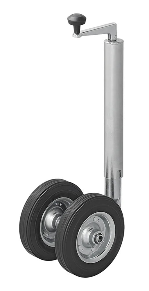 ProPlus 341508V01 Stützrad 48mm mit Vollgummireifen aus Naturkautschuk 200x50mm