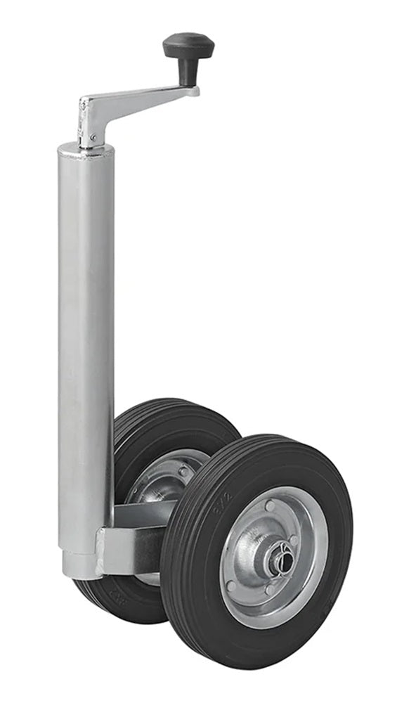 ProPlus 341508V01 Stützrad 48mm mit Vollgummireifen aus Naturkautschuk 200x50mm