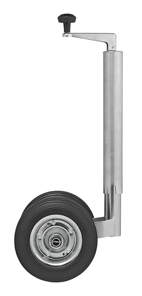 ProPlus 341508V01 Stützrad 48mm mit Vollgummireifen aus Naturkautschuk 200x50mm