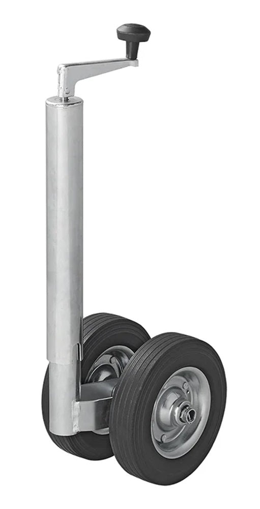 ProPlus 341508V02 Stützrad 48mm Stahlfelge mit Vollgummireifen 200x50mm