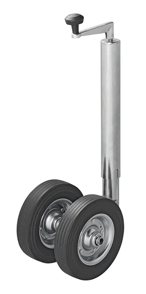 ProPlus 341508V02 Stützrad 48mm Stahlfelge mit Vollgummireifen 200x50mm