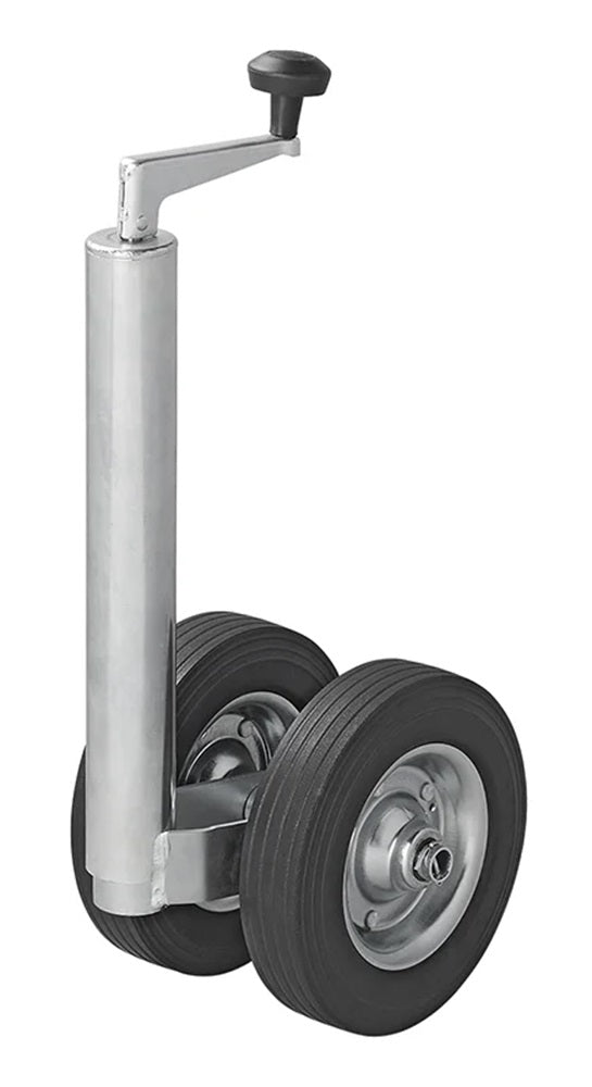 ProPlus 341508V02 Stützrad 48mm Stahlfelge mit Vollgummireifen 200x50mm