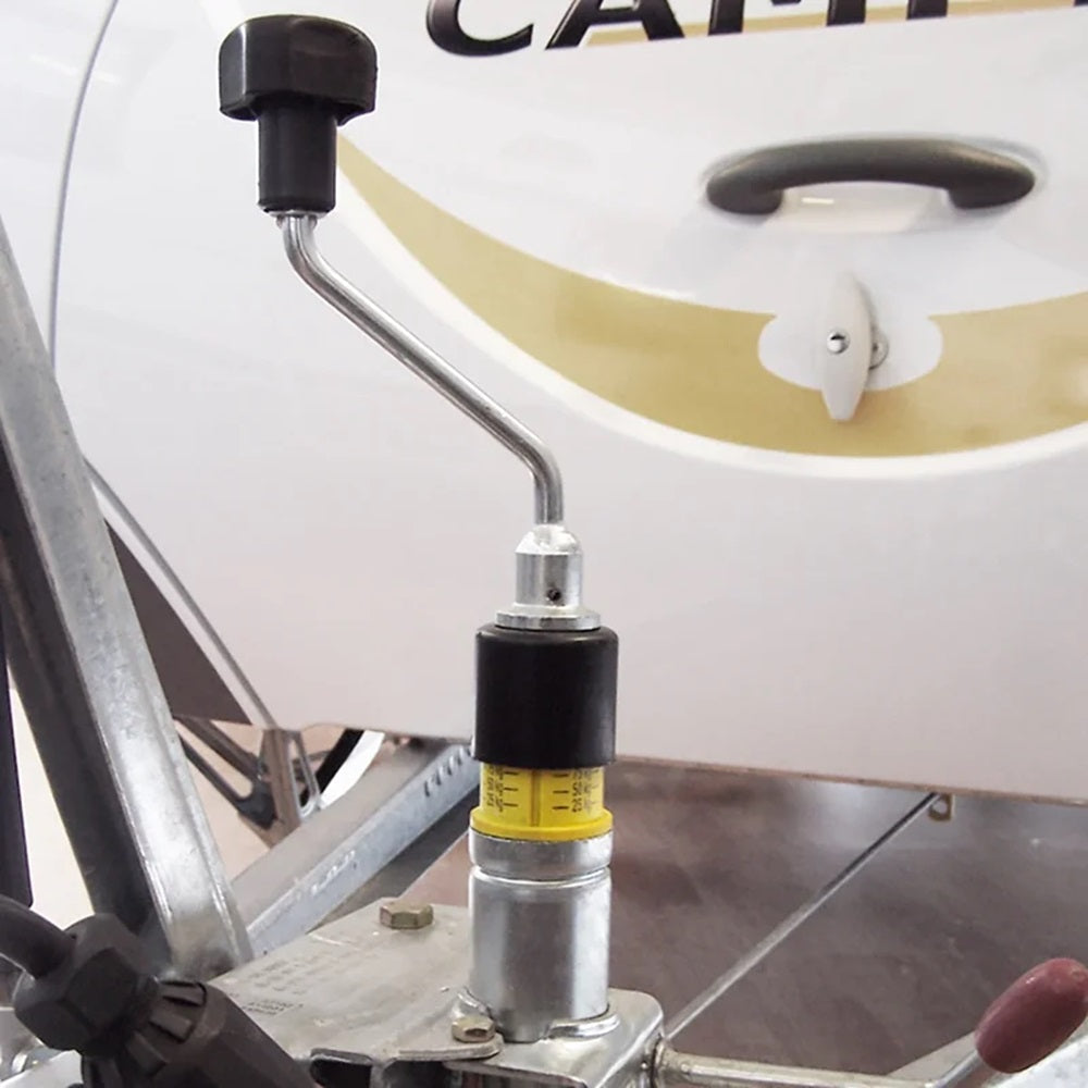 ProPlus 341510 Stützrad 48mm mit Stützlastanzeige 220x65mm Waage