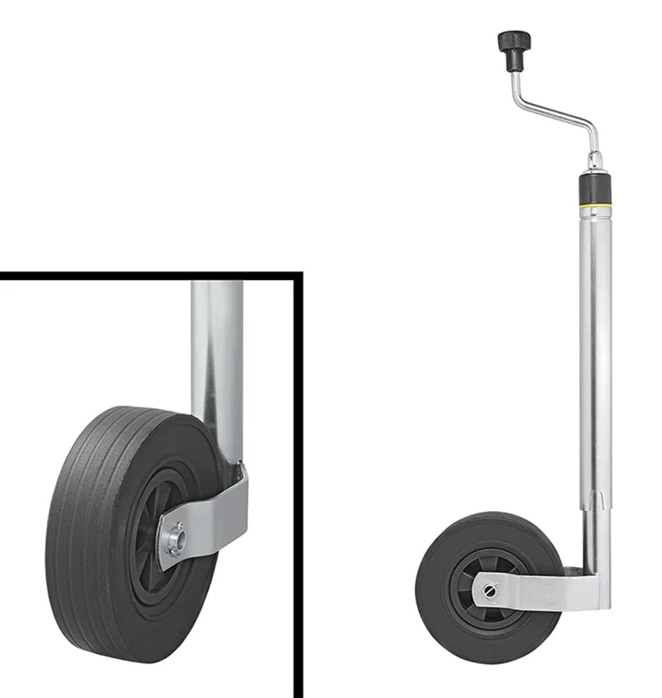 ProPlus 341510 Stützrad 48mm mit Stützlastanzeige 220x65mm Waage