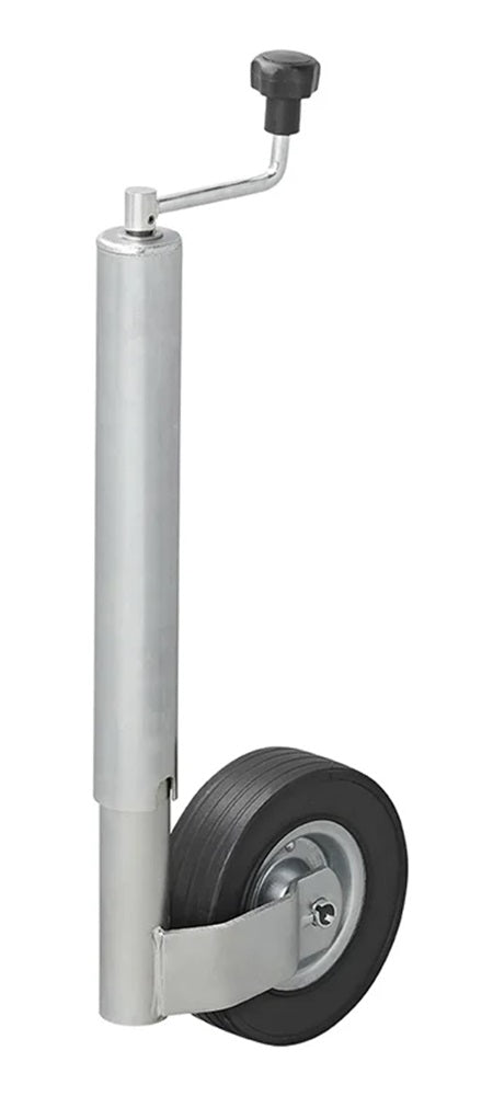 ProPlus 341512 Stützrad 60mm Metallfelge mit Vollgummireifen 220x65mm