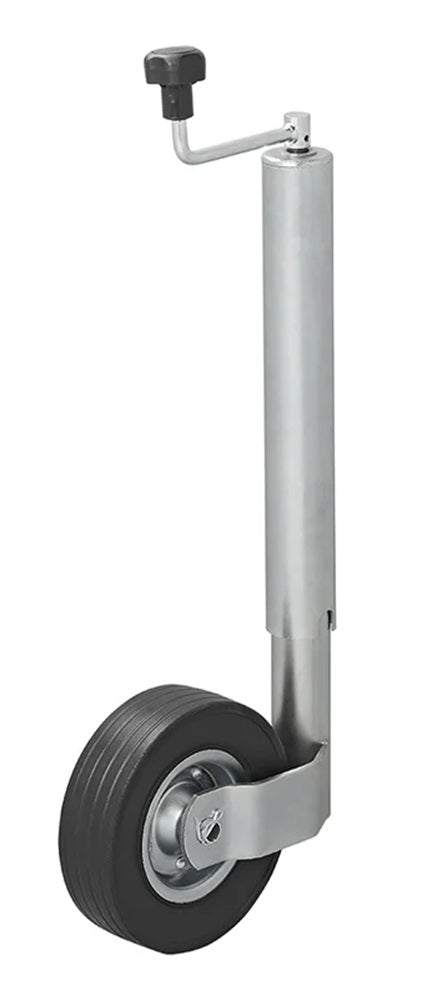 ProPlus 341512 Stützrad 60mm Metallfelge mit Vollgummireifen 220x65mm