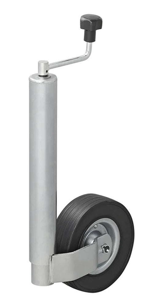 ProPlus 341512 Stützrad 60mm Metallfelge mit Vollgummireifen 220x65mm