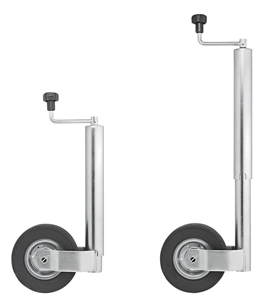 ProPlus 341512 Stützrad 60mm Metallfelge mit Vollgummireifen 220x65mm